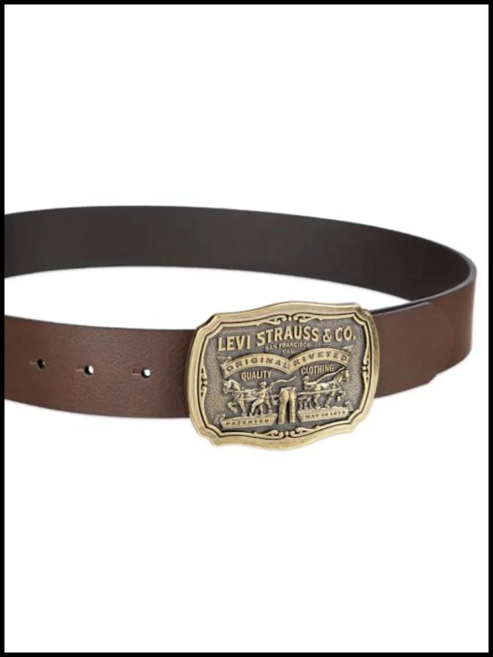 N/A men’s leather
